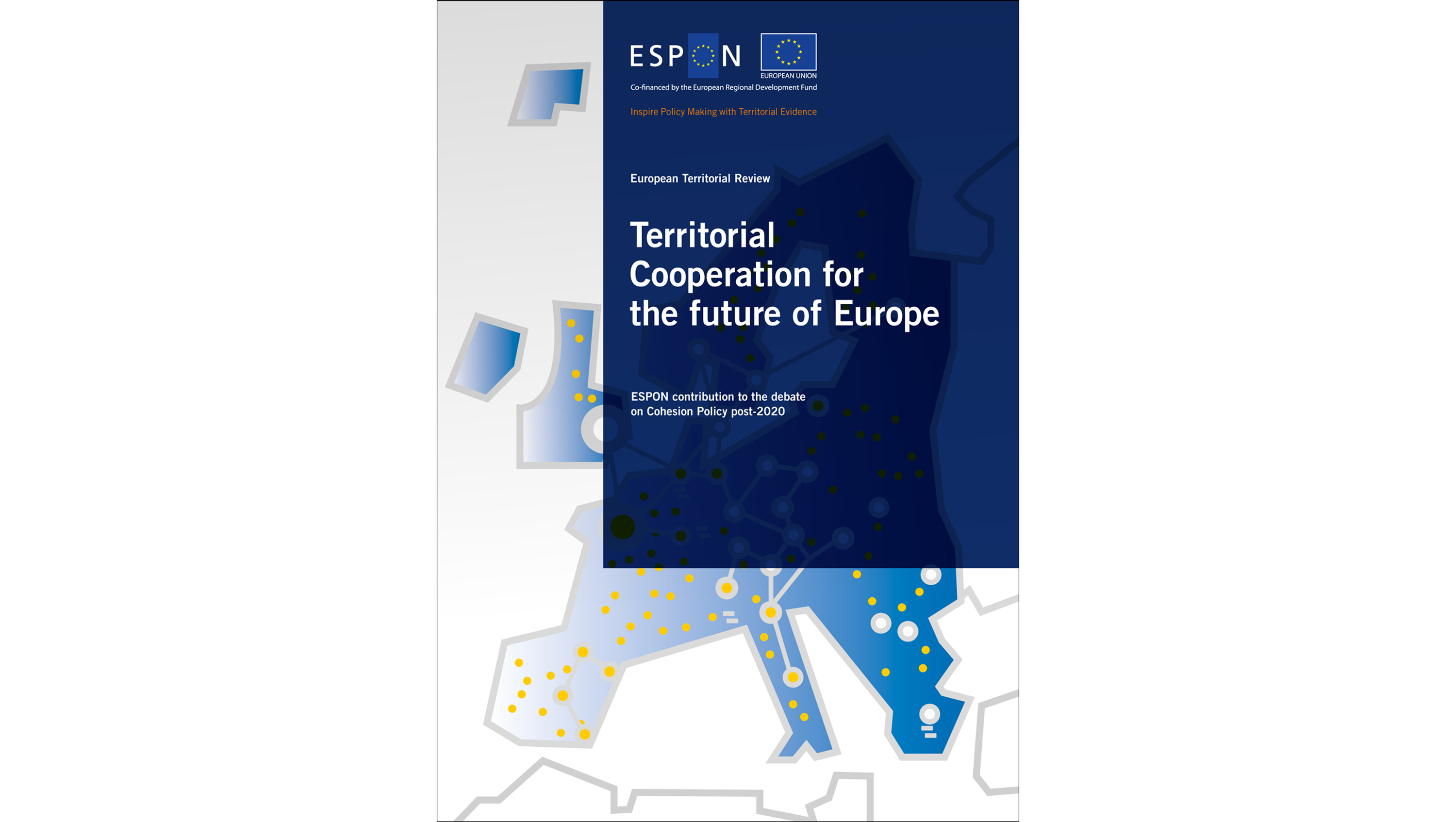 Capa da publicação ESPON Territorial Cooperation for the future of the Europe